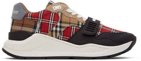 burberry red sneakers|Burberry sneakers for females.